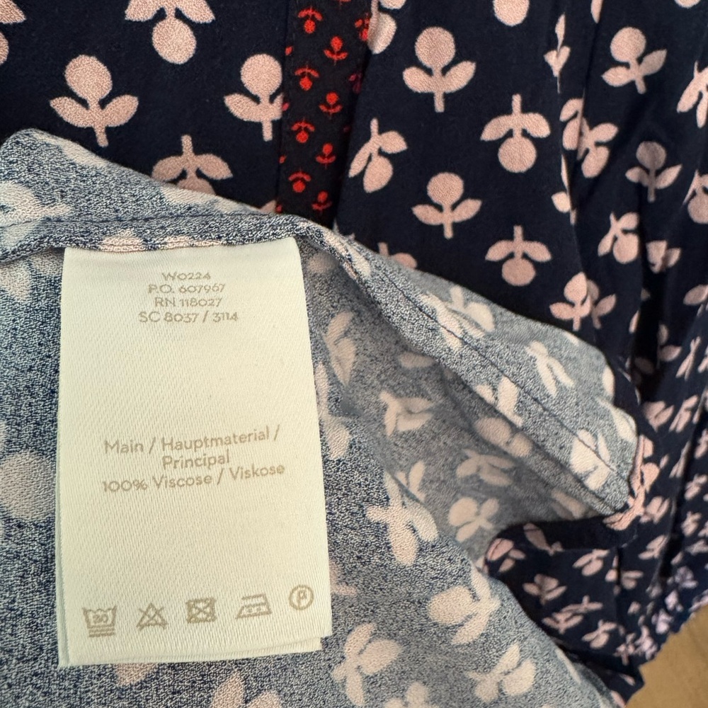 Boden US12 navy and pink dress - Picture 6 of 6